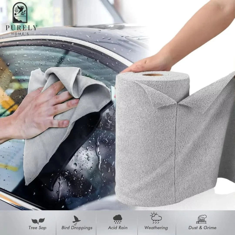 Microfiber Cleaning Cloth (25 Sheets)
